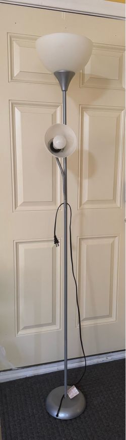 Silver floor Lamp