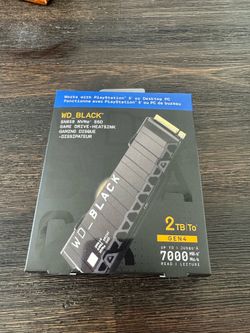 WD_BLACK SN850 NVMe SSD GAME DRIVE + HEATSINK 2TB GEN4
