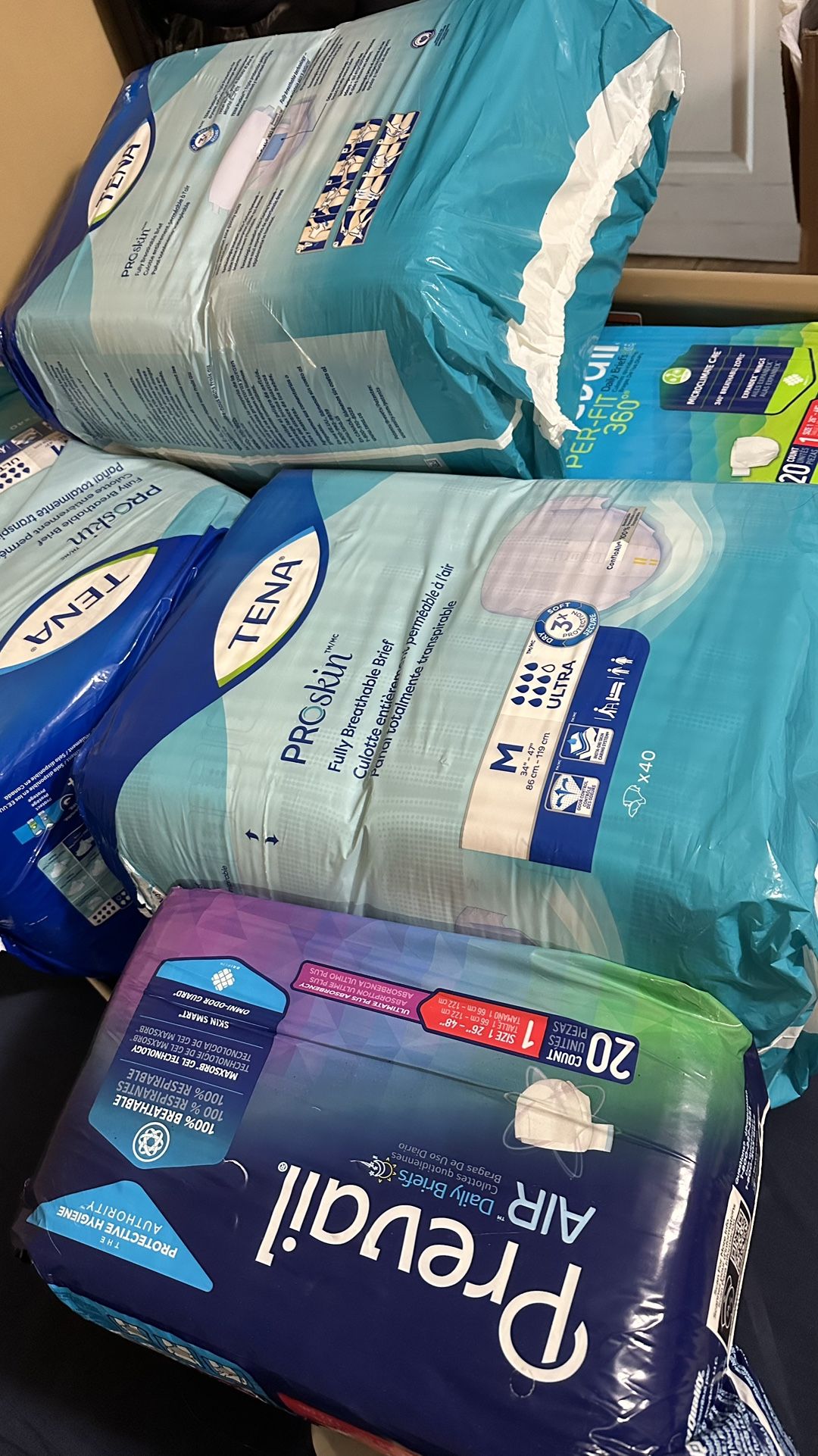 Adult or teen diapers, 5 packs for $20. 