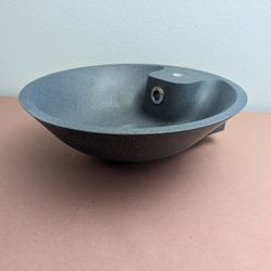 X2 IKEA Bodviken Countertop Sink, 605.063.65, Gray/Stone Effect, 16 1/8", NEW