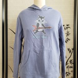 [Looney Tunes] Pussyfoot Pepe LePew Blue Purple Hoodie Sweatshirt