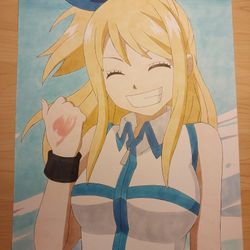 Anime Artwork - Lucy Heartfilia (Fairy Tail)