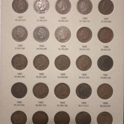Indian Head Penny's, Flying Eagles Collection