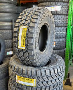 33x12.50R15LT Groundspeed M/T New Tires