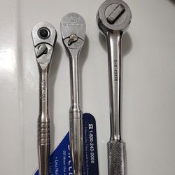 Napa, Gearwrench 3/8 and Sk 1/2 drive Ratchets- Read Full Description