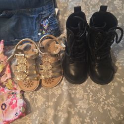 Shoes Size 7/ Clothes size 2t &3t