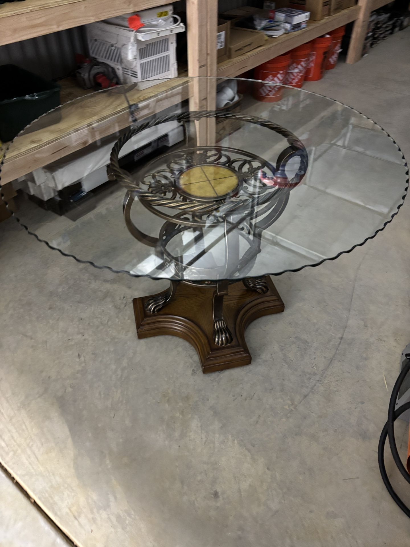 Glass Kitchen Table