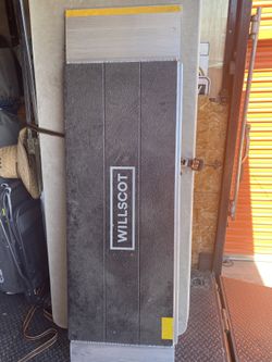 WillScot container ramp, One Panel