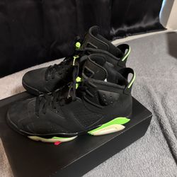 Jordan 6 Electric Green Size 11