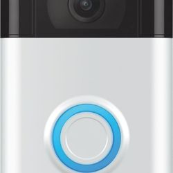 Ring - Video Doorbell - Satin Nickel