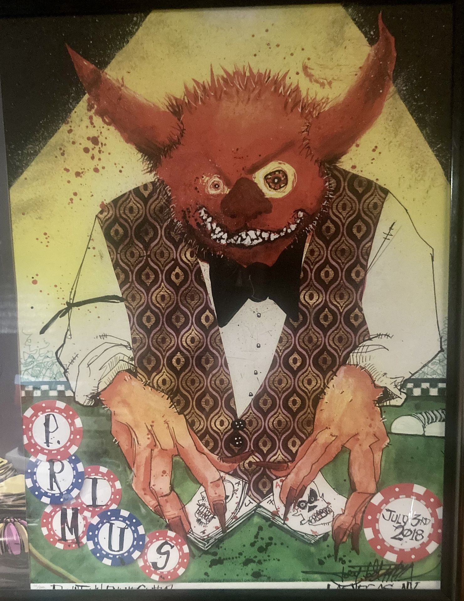 Limited Primus Concert Poster