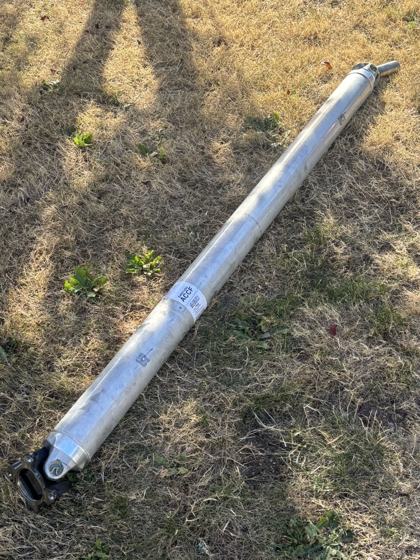 5” Aluminum Rear Drive Line 
