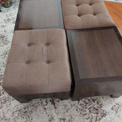 Bench/Ottoman Set