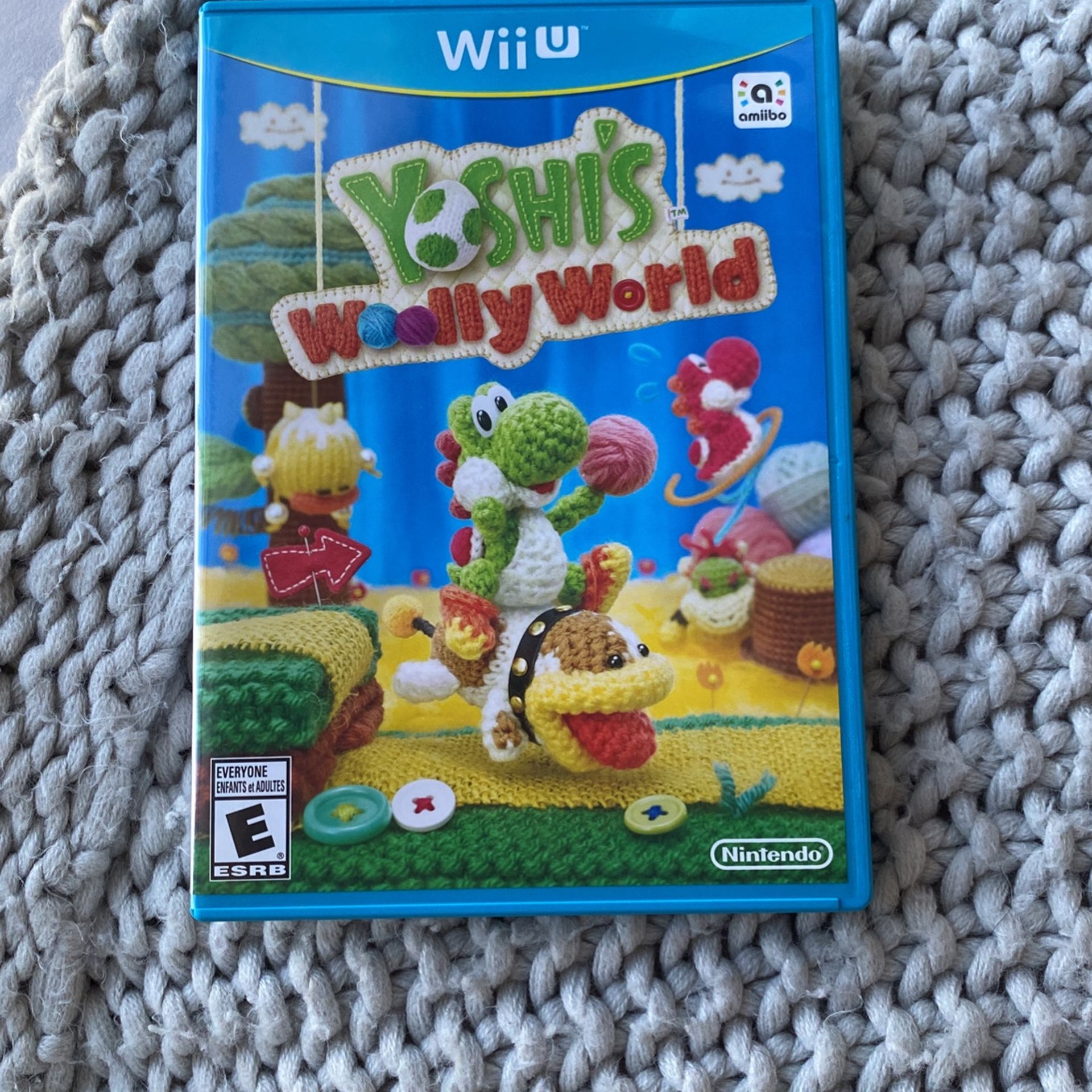 Wii U Yoshi Woolly World