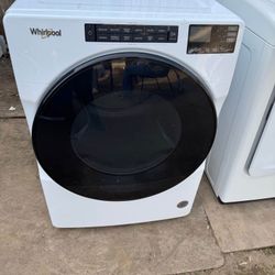 Whirlpool Dryer 7.4 cu. ft. Vented Electric Dryer in White Model: WED5605MW  Ingood condition