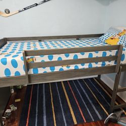 Kids Low Loft Bed And Dresser