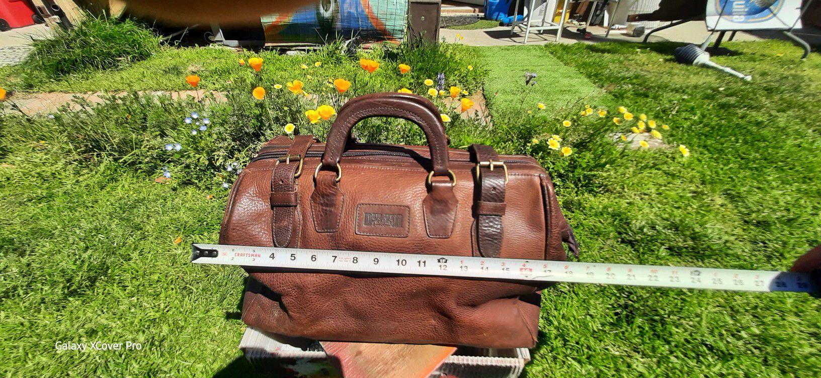 Duluth Trading Post Leather Bag Doctor Or Gym
