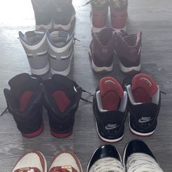 Jordan 11s, 5, 4, 1, And Dunks SIZE 8 Women’s 