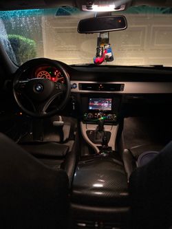 bmw e90 brushed aluminum trim