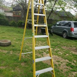 A ladder measuring 8 feet