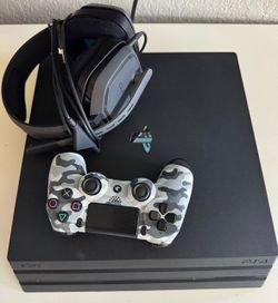 Sony PS4 Pro Console Bundle - Excellent Condition!