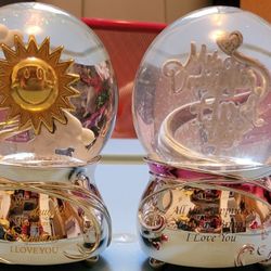 The Bradford Exchange Glitter Globes -musical 