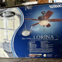 Harbor Breeze 52” Lorina Ceiling Fan 