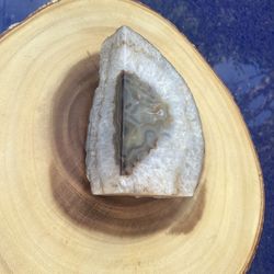 Crystal Geode Bookend