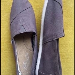 New Toms Alpargata Cotton Canvas, Size 9us