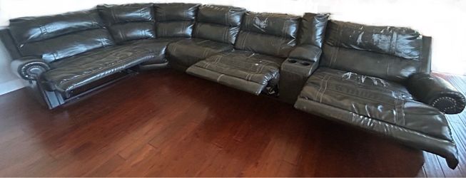 FREE Large Reclining Sectional Couch