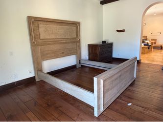Restoration Hardware (RH) California King Solid Wood Bed Frame – $2,000 OBO