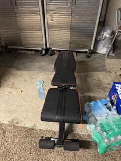 Adjustable bench