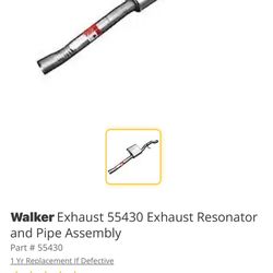 Truck Resonator and Pipe 