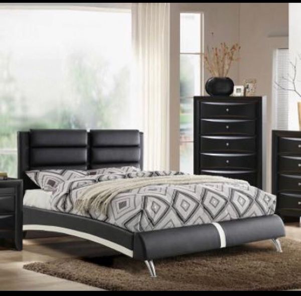 Black Queen Bed Frame With Slats Free Delivery Furniture In Black Queen Bed Frame With Slats Free Delivery Furniture In Hollywood Fl Offerup