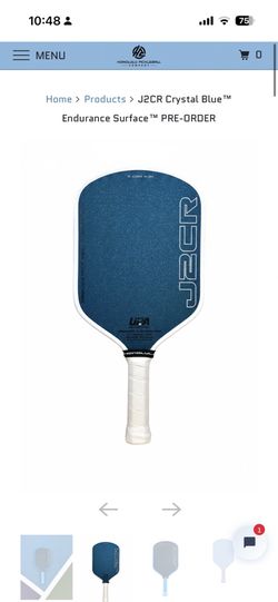 White- J2CR WITH CRYSTAL BLUE™ ENDURANCE SURFACE™UPA-A MODEL