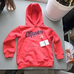 Clippers Hoddie Kids  Size 4t
