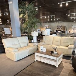 Power Reclining Sofa And Loveseat