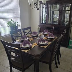 Dinette Set and China Cabinet