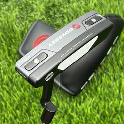 Golf Odyssey Tri-Hot 5K Two Putter 35” Graphite Steel Shaft W/ Heacover Right Handed