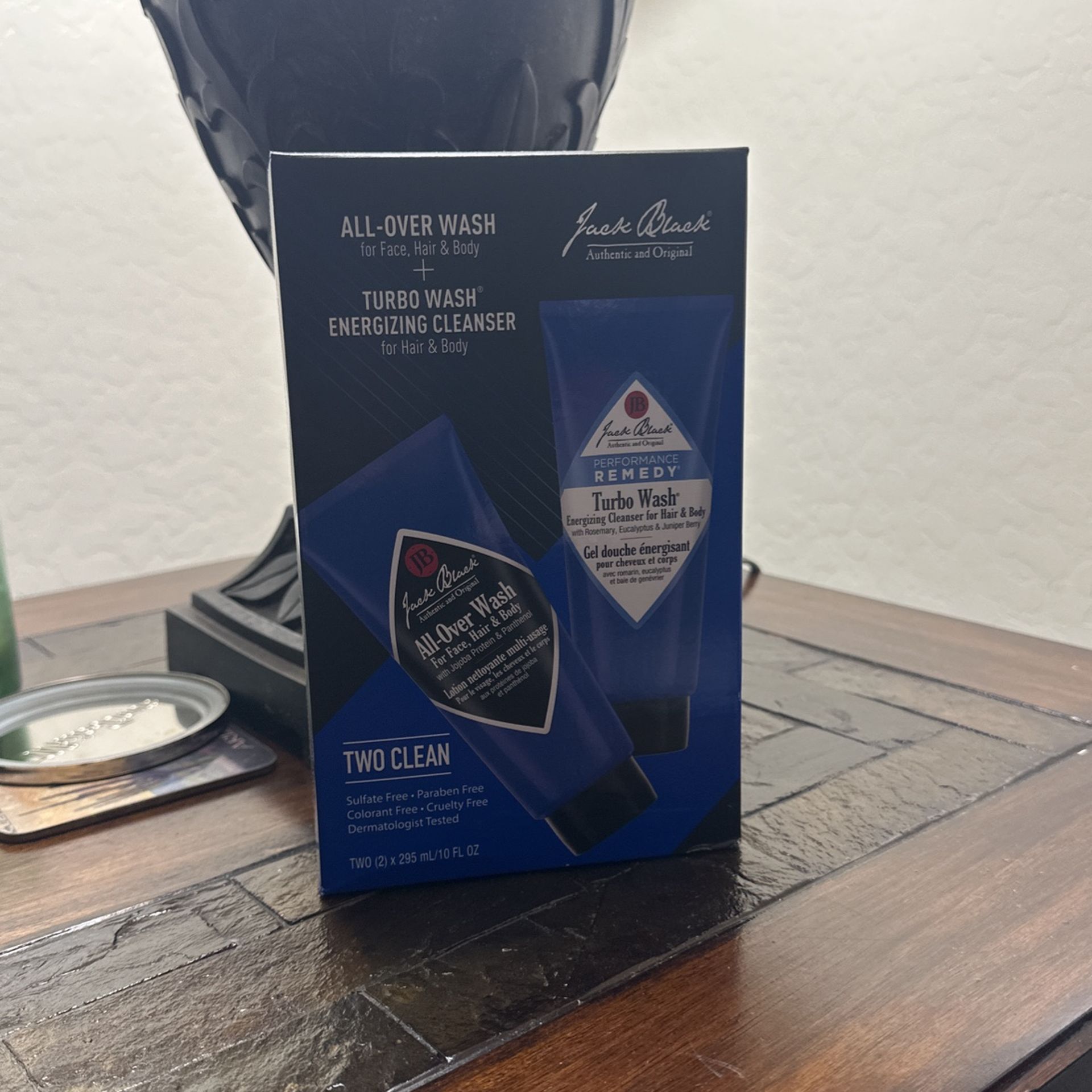 All- Over Wash for Face, & Body + Turbo Wash Energizing Cleanser for Hair & Body