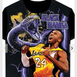 Kobe Bryant Sublimation Design t shirt.