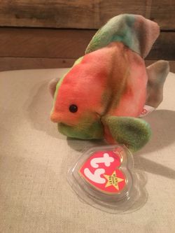 Retired Ty Beanie Coral