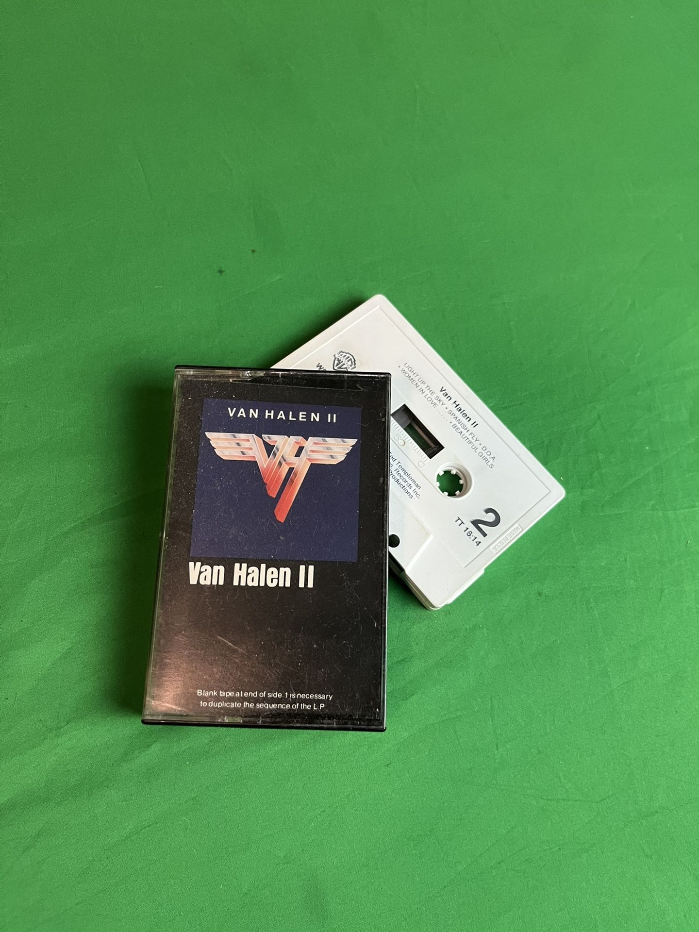 Van Halen 2 Cassette Tape
