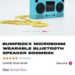 Bumpboxx Micro Boom Bluetooth Sealed!!!