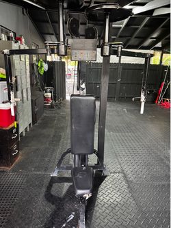 Chest fly and back fly machine