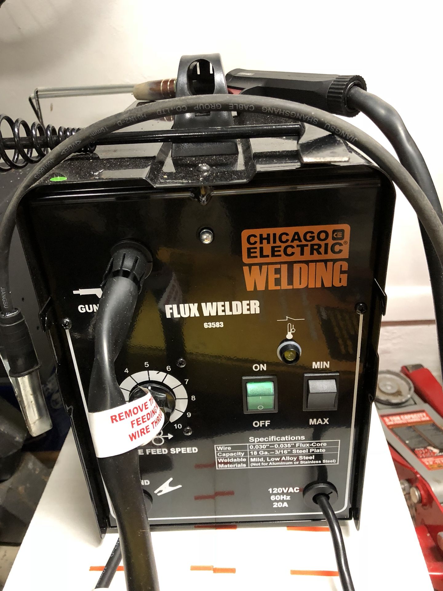 Chicago electric welder from harbor freight