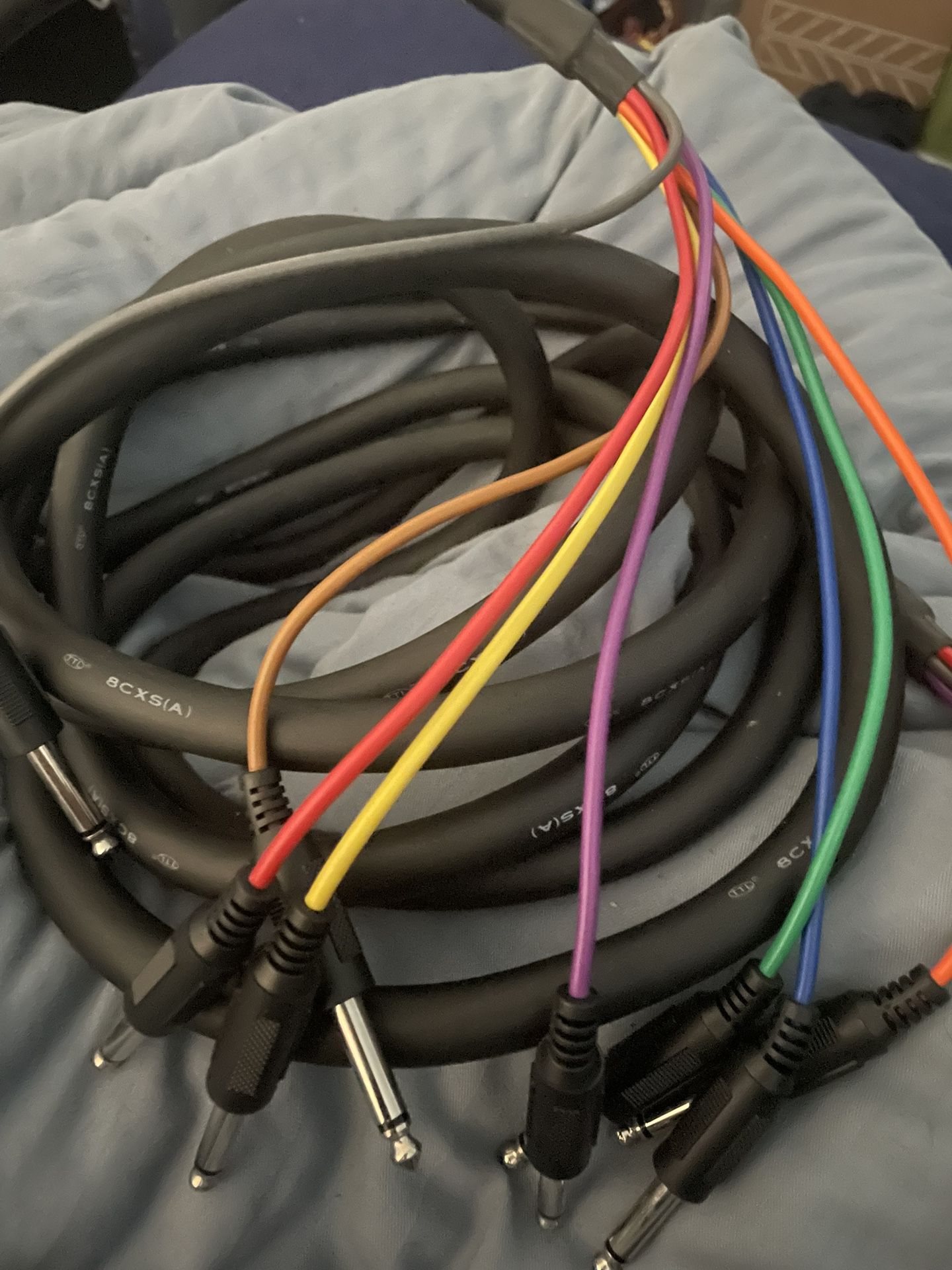 10 Ft 1/4 Inch To XLR Male snake