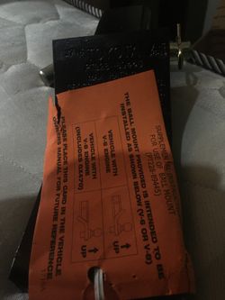 Brand new Toyota trailer hitch