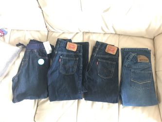 Boys Jeans 4 Pairs Size 7