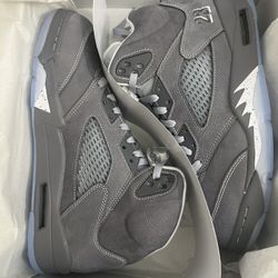 Nike Jordan Retro 5 Wolf Gray!!! Brand New DS